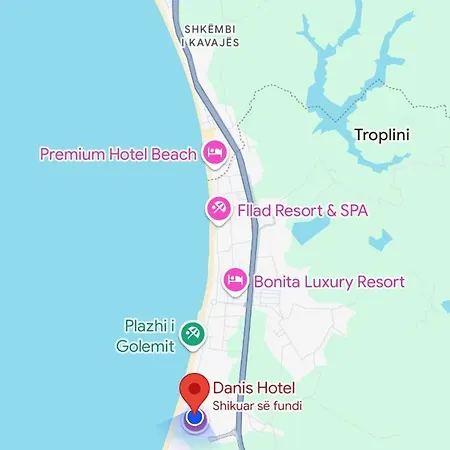 Danis Hotel Golem (Tirana)